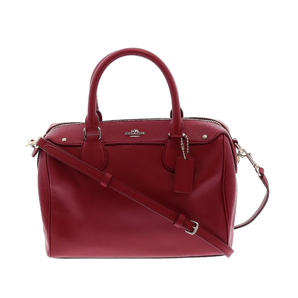 Nwt Coach Factory Hot Red Satchel
